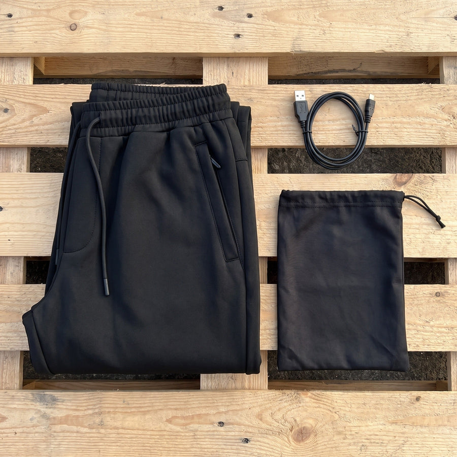 Heated Trousers with 12 Carbon Fibre Zones and Zip Pockets - product view 4 | Buffalo Gears
