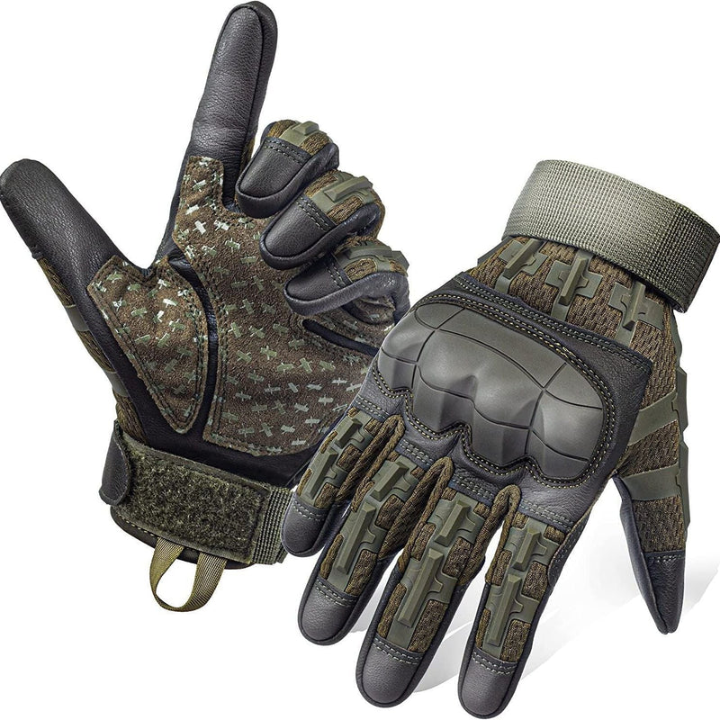 Heavy-Duty Tactical Gloves with Knuckle Protection - product view 4 | Buffalo Gears