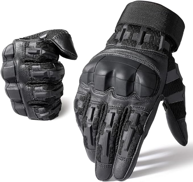 Heavy-Duty Tactical Gloves with Knuckle Protection - product view 5 | Buffalo Gears