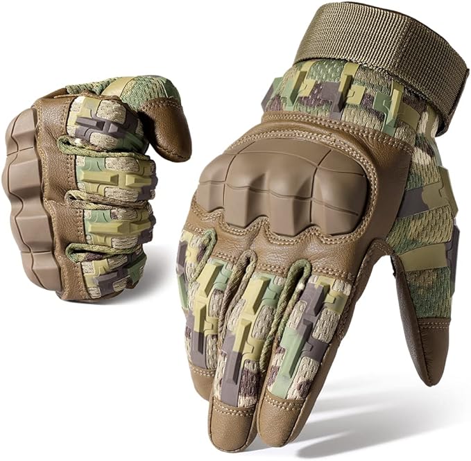 Heavy-Duty Tactical Gloves with Knuckle Protection - product view 6 | Buffalo Gears