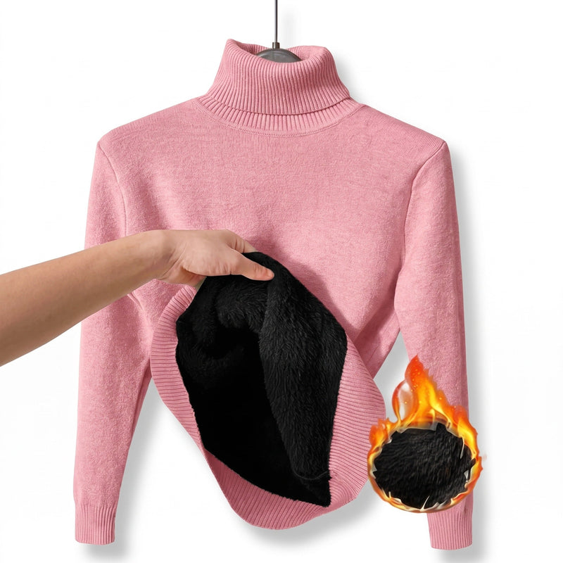 High Neck Jumper for Women in a Viscose Blend - product view 5 | Buffalo Gears