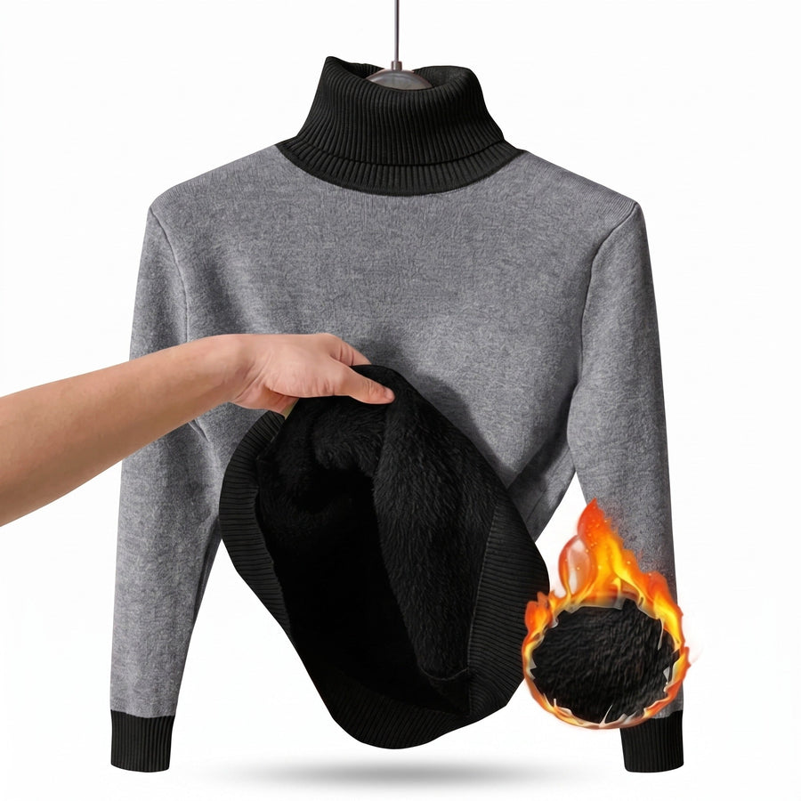 High Neck Jumper for Women in a Viscose Blend - product view 7 | Buffalo Gears