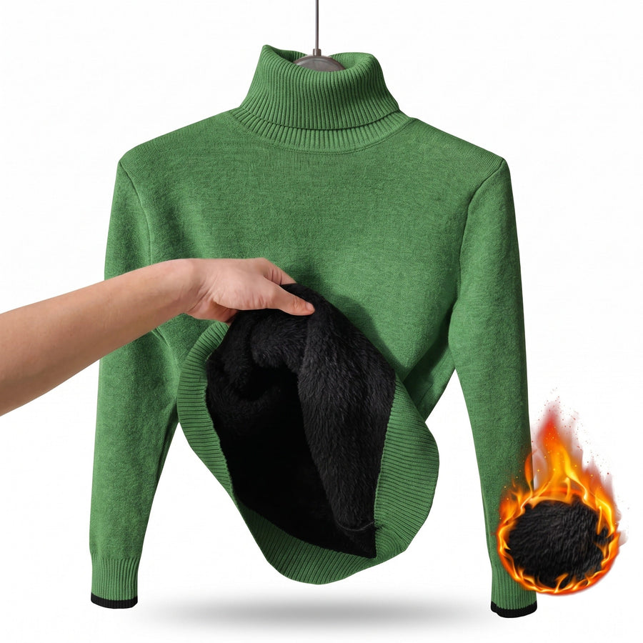 High Neck Jumper for Women in a Viscose Blend - product view 13 | Buffalo Gears