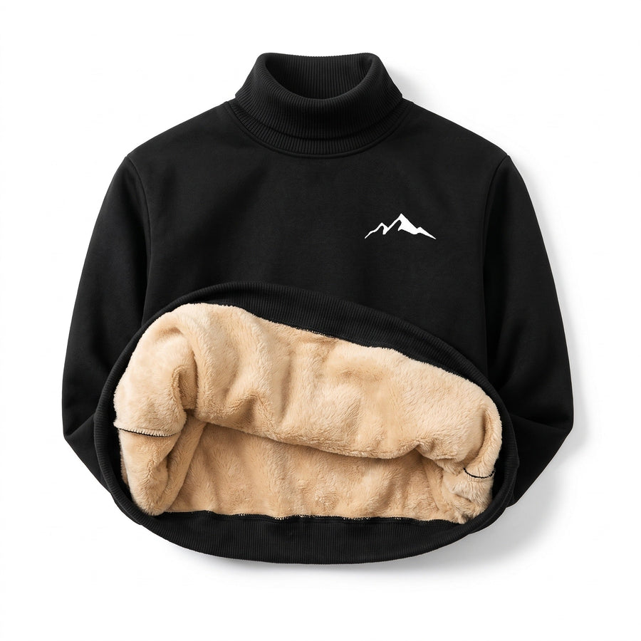 High Neck Thermal Top for Men, Long Sleeve Base Layer - product view 1 | Buffalo Gears