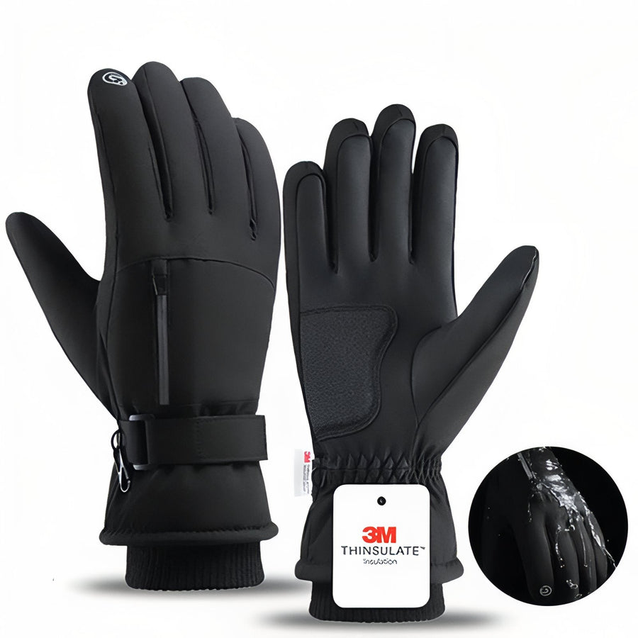 Insulated Waterproof Gloves for Extreme Winter Trekking - product view 1 | Buffalo Gears