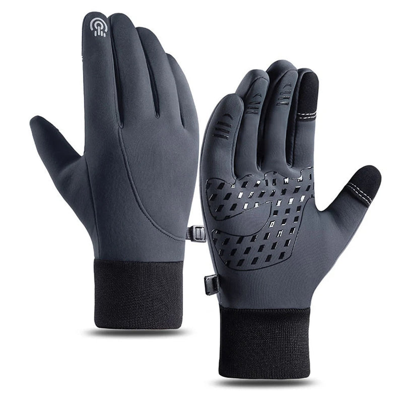 Insulated Waterproof Winter Gloves with Touch Fingertips - product view 5 | Buffalo Gears