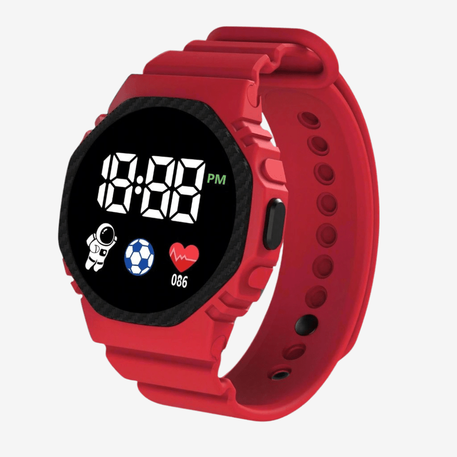 Kids' Splash-Resistant Digital Outdoor Sports Watch - product view 1 | Buffalo Gears