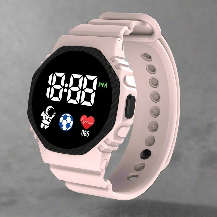 Kids' Splash-Resistant Digital Outdoor Sports Watch - product view 9 | Buffalo Gears