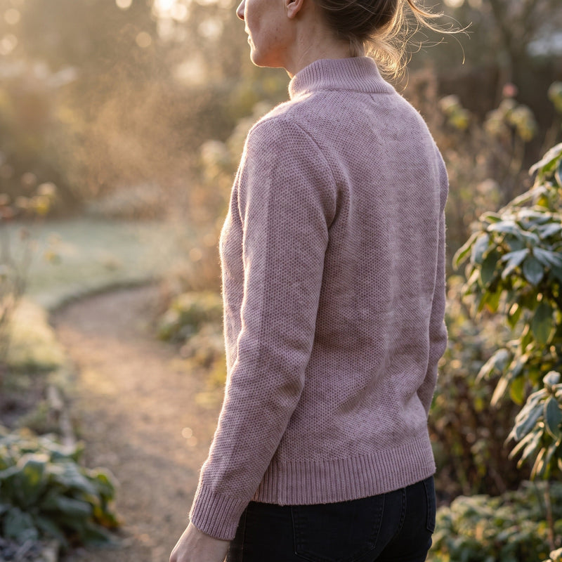 Knit Jumper for Women with Fleece Lined Collar - product view 2 | Buffalo Gears