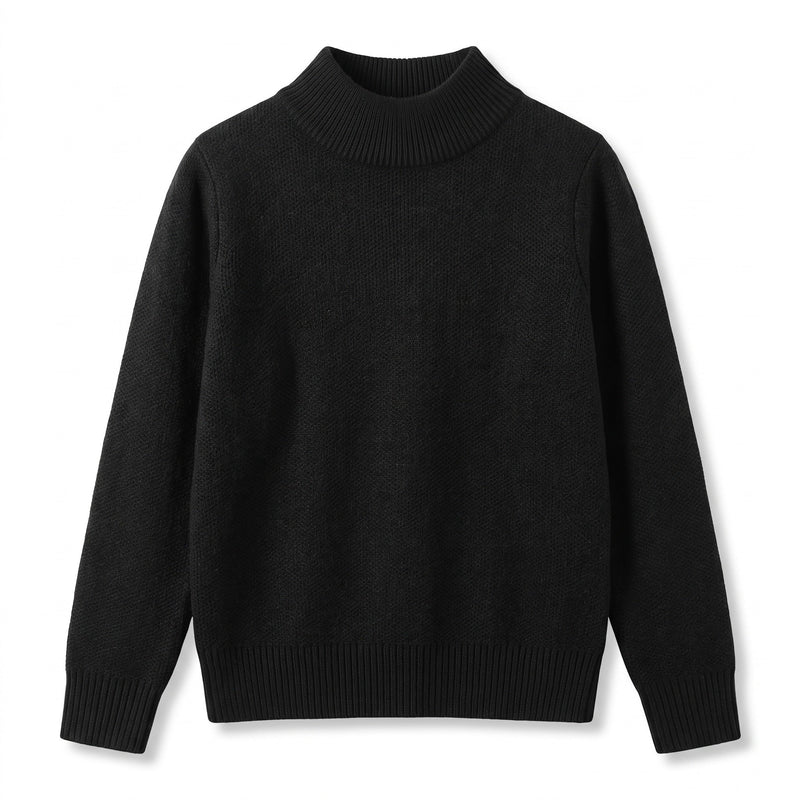 Knit Jumper for Women with Fleece Lined Collar - product view 8 | Buffalo Gears