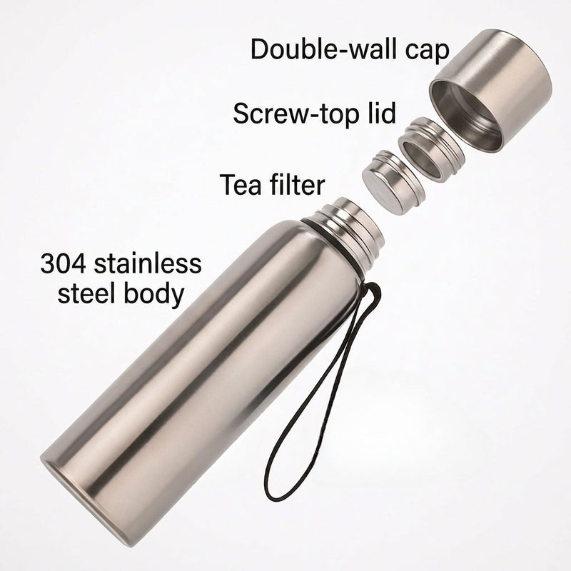 Large-Capacity Insulated Steel Flask for Outdoor Trips - product view 9 | Buffalo Gears