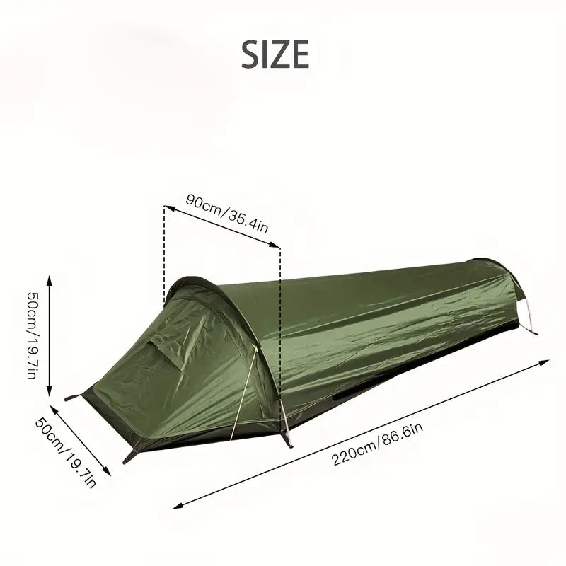 Lightweight 1-Person Backpacking Tent for Solo Camping Trips - product view 8 | Buffalo Gears