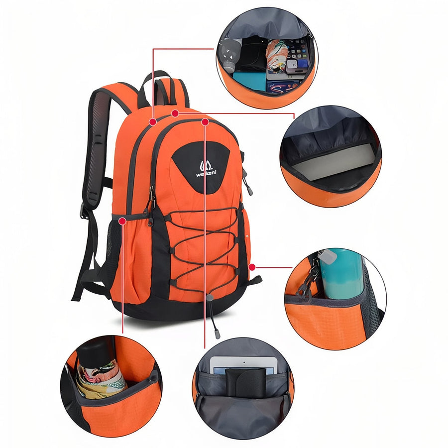 Lightweight 20 Litre Pack for Day Hikes and Travel - product view 9 | Buffalo Gears