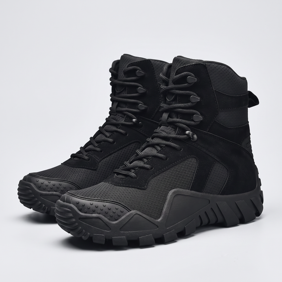 Lightweight 6-Inch Tactical Combat Boots for Rugged Terrain - product view 1 | Buffalo Gears