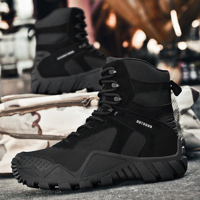 Lightweight 6-Inch Tactical Combat Boots for Rugged Terrain - product view 4 | Buffalo Gears