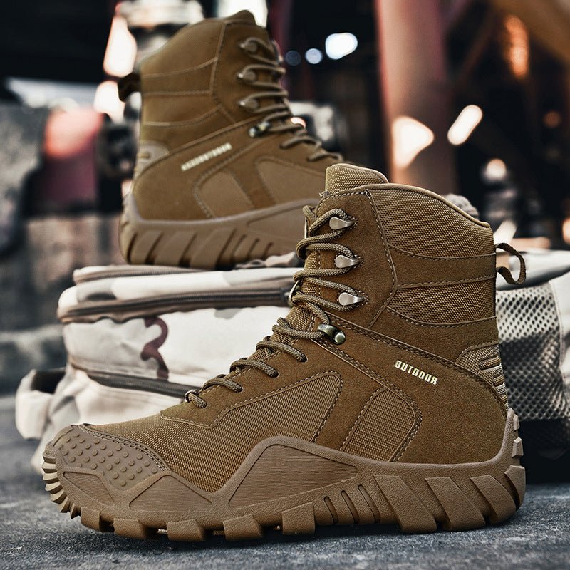 Lightweight 6-Inch Tactical Combat Boots for Rugged Terrain - product view 5 | Buffalo Gears