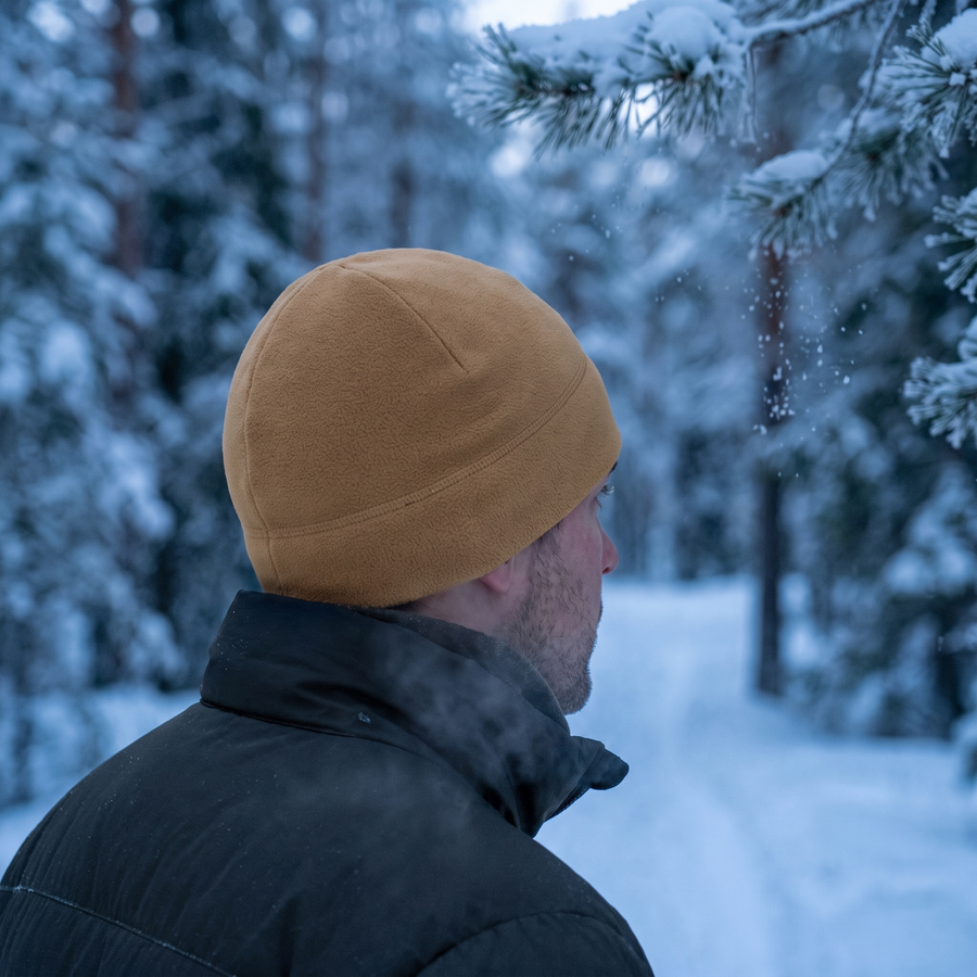Lightweight Fleece Watch Cap for Cold Weather - product view 2 | Buffalo Gears