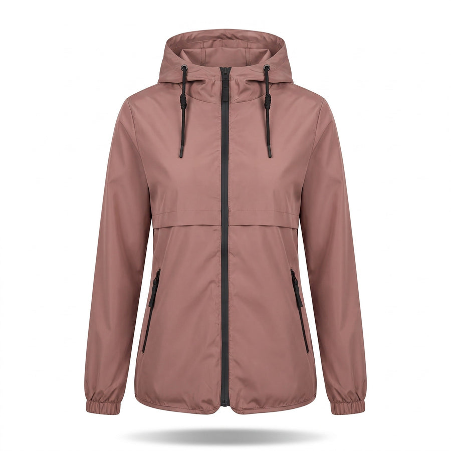 Long Windbreaker for Women with Rain Protection - product view 1 | Buffalo Gears