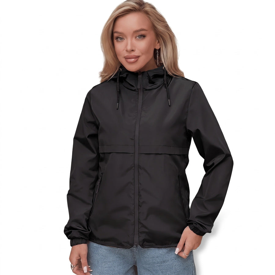 Long Windbreaker for Women with Rain Protection - product view 6 | Buffalo Gears