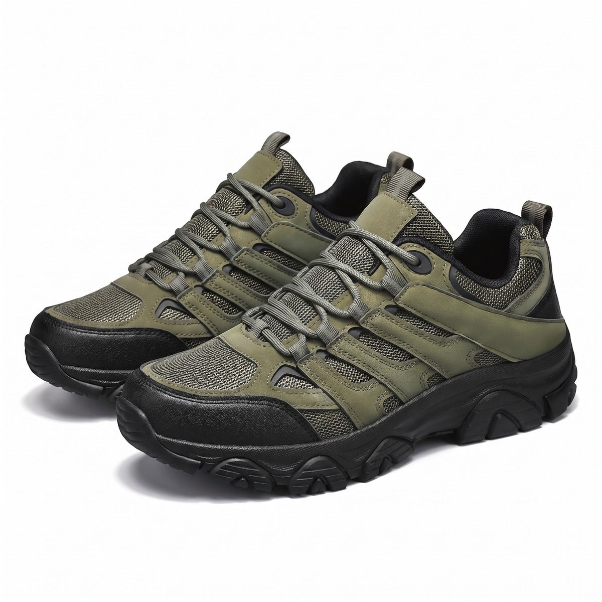 Low Cut Hiking Shoes for Men, Breathable Lace Up - product view 1 | Buffalo Gears