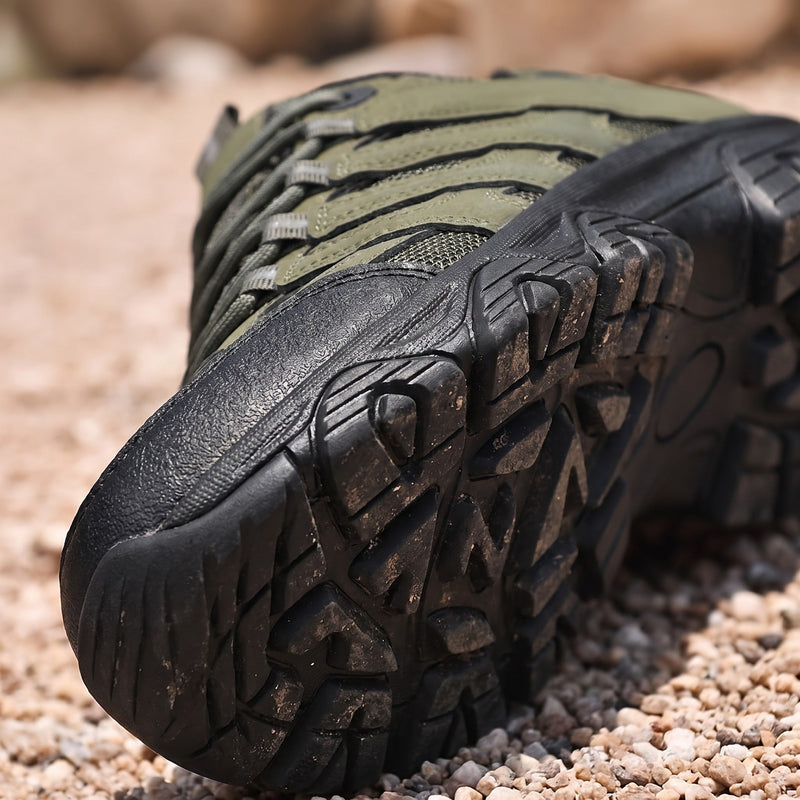 Low Cut Hiking Shoes for Men, Breathable Lace Up - product view 3 | Buffalo Gears