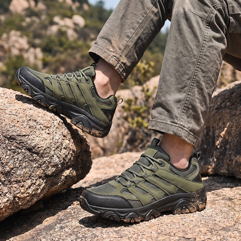 Low Cut Hiking Shoes for Men, Breathable Lace Up - product view 4 | Buffalo Gears