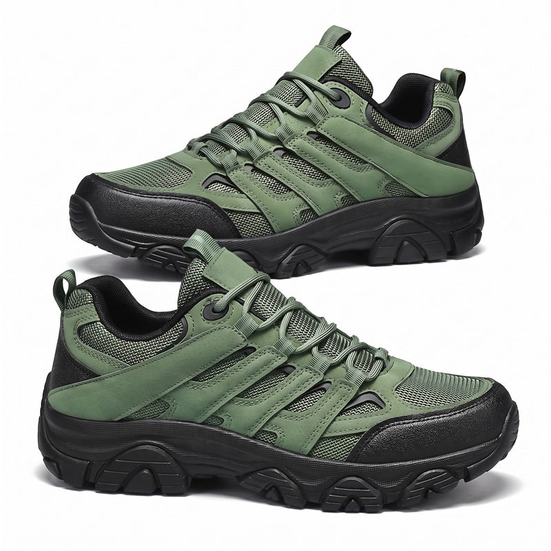 Low Cut Hiking Shoes for Men, Breathable Lace Up - product view 5 | Buffalo Gears