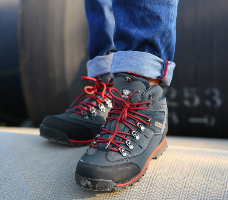 Men's All-Weather Waterproof Trekking Shoes for Every Trail - product view 7 | Buffalo Gears