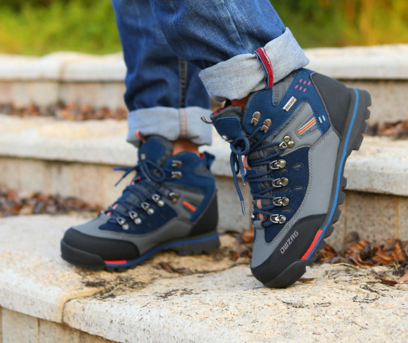 Men's All-Weather Waterproof Trekking Shoes for Every Trail - product view 10 | Buffalo Gears