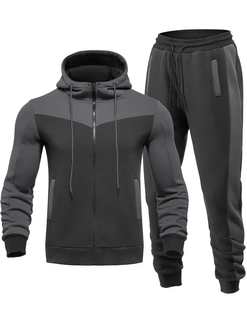 Men's Breathable 2-Piece Jogger Tracksuit for Sport - product view 4 | Buffalo Gears