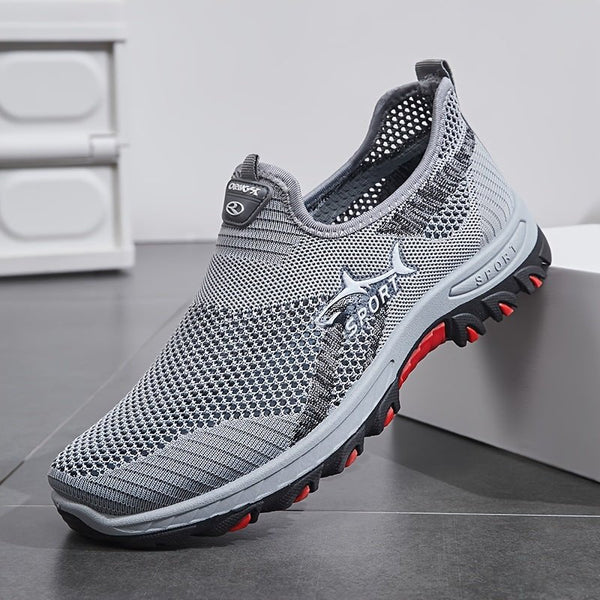 Men's Breathable Slip-On Trainers for Daily Walking
