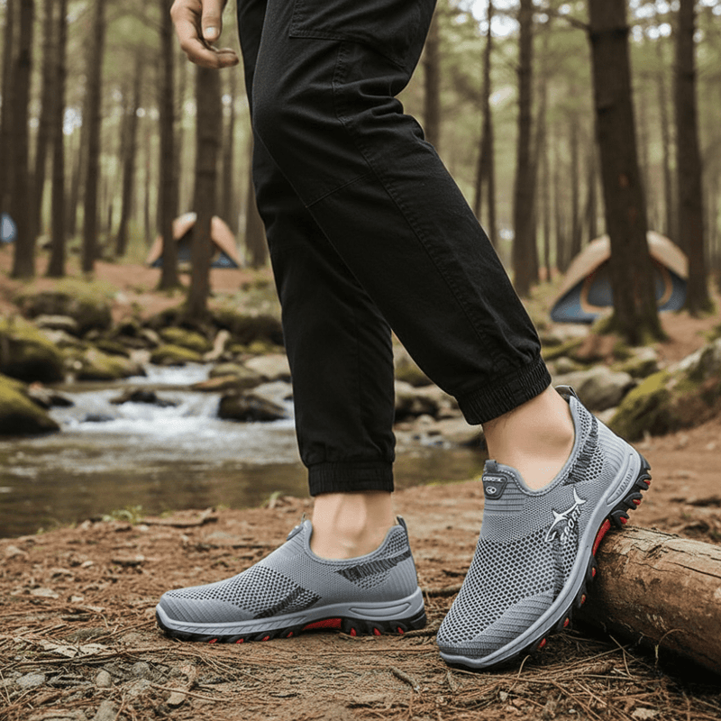 Men's Breathable Slip-On Trainers for Daily Walking - product view 2 | Buffalo Gears