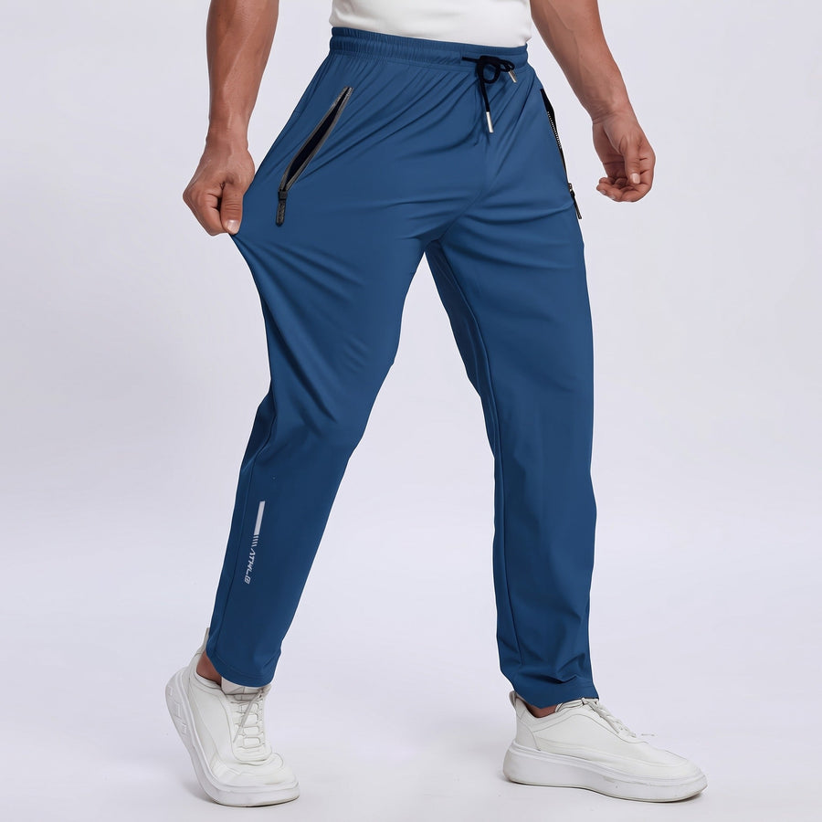 Men's Breathable Track Trousers with Reflective Detailing - product view 6 | Buffalo Gears