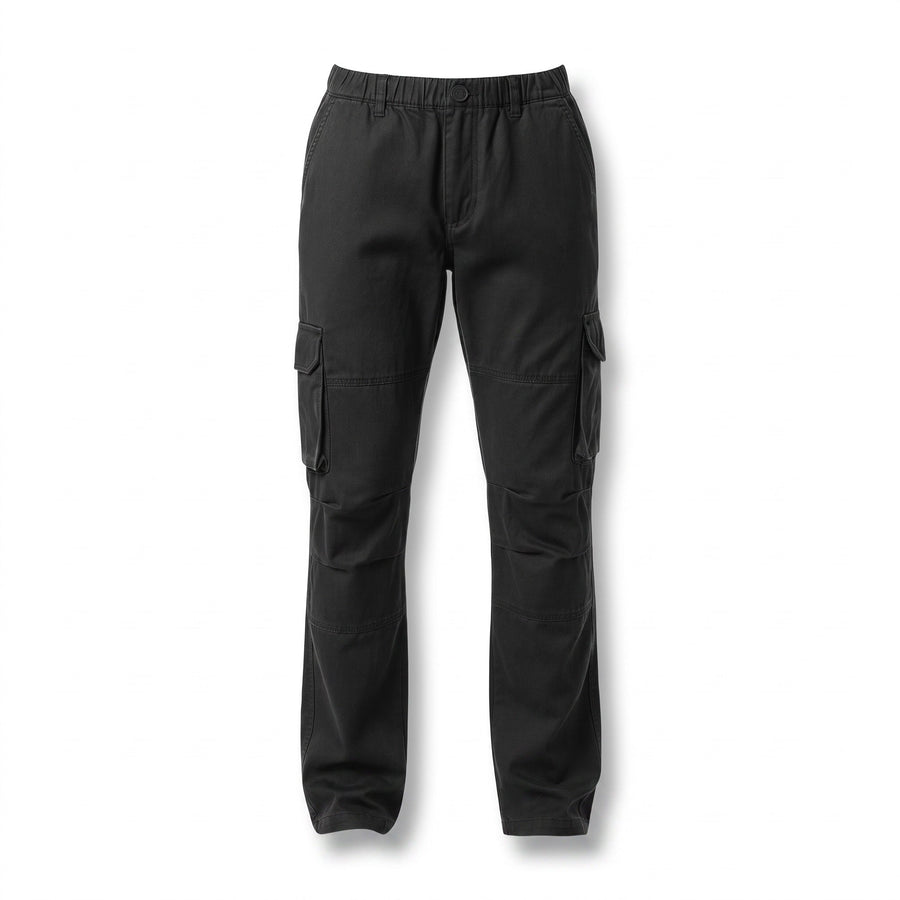 Men's Cotton Cargo Trousers with Six Roomy Pockets - product view 6 | Buffalo Gears