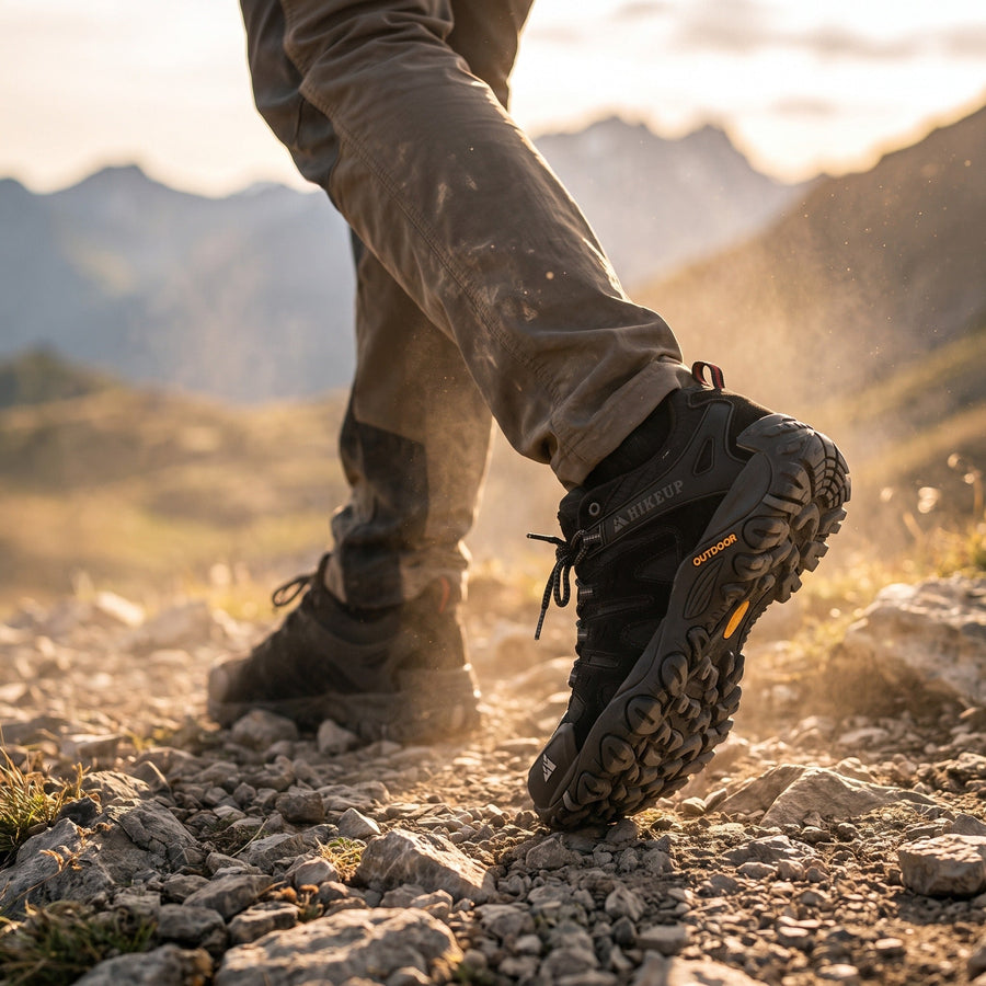 Men's Cushioned Waterproof Hiking Shoes for Mountain Trails - product view 3 | Buffalo Gears
