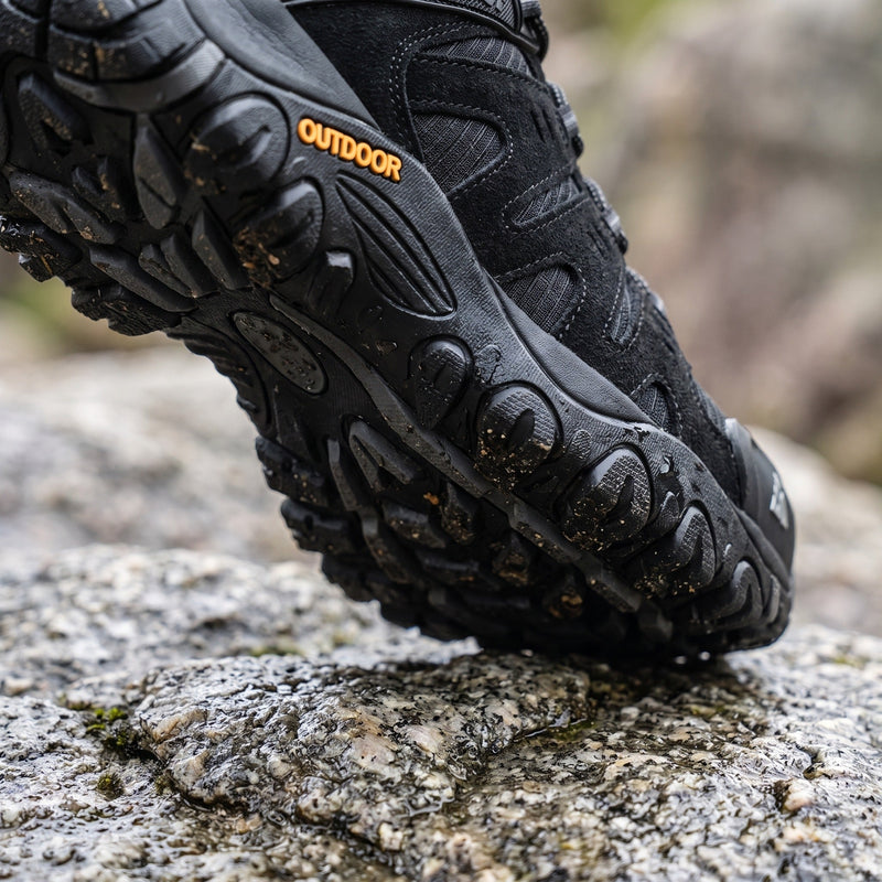 Men's Cushioned Waterproof Hiking Shoes for Mountain Trails - product view 4 | Buffalo Gears