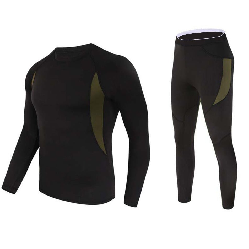 Men's Fleece-Lined Thermal Base Layer Set for Cold Weather - product view 1 | Buffalo Gears