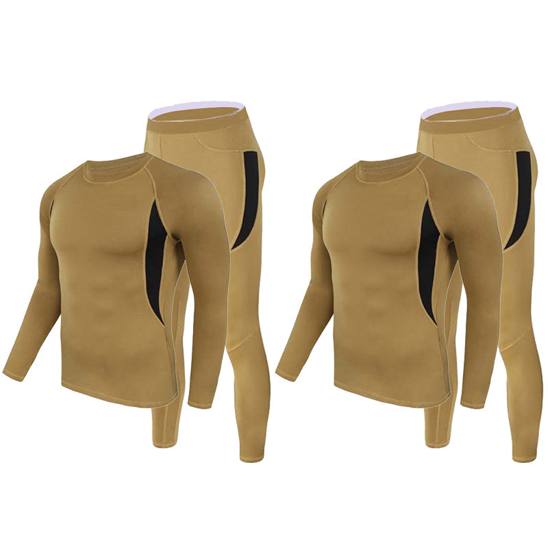 Men's Fleece-Lined Thermal Base Layer Set for Cold Weather - product view 8 | Buffalo Gears