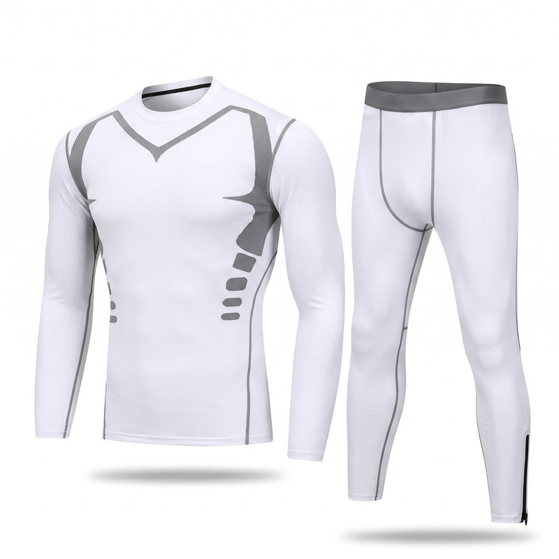 Men's Fleece Lined Tracksuit with a Slim Running Cut - product view 7 | Buffalo Gears