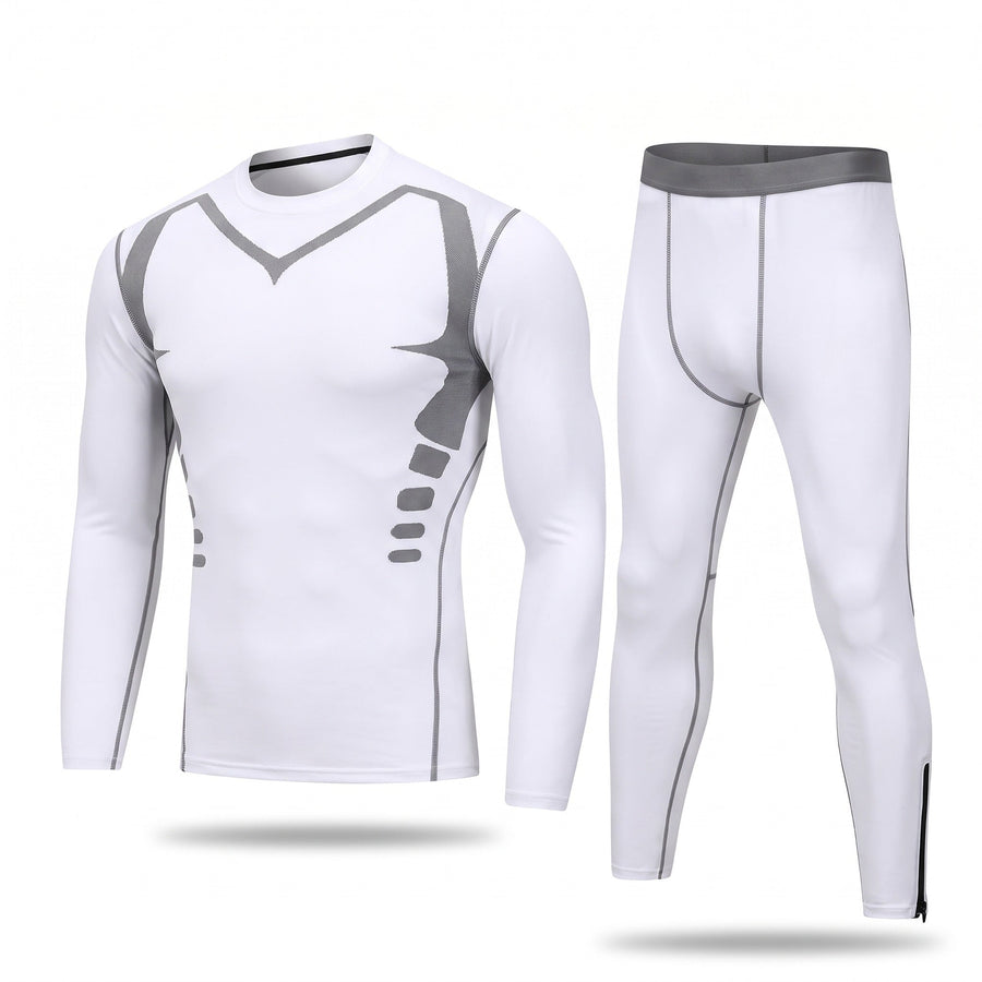 Men's Fleece Lined Tracksuit with a Slim Running Cut - product view 7 | Buffalo Gears