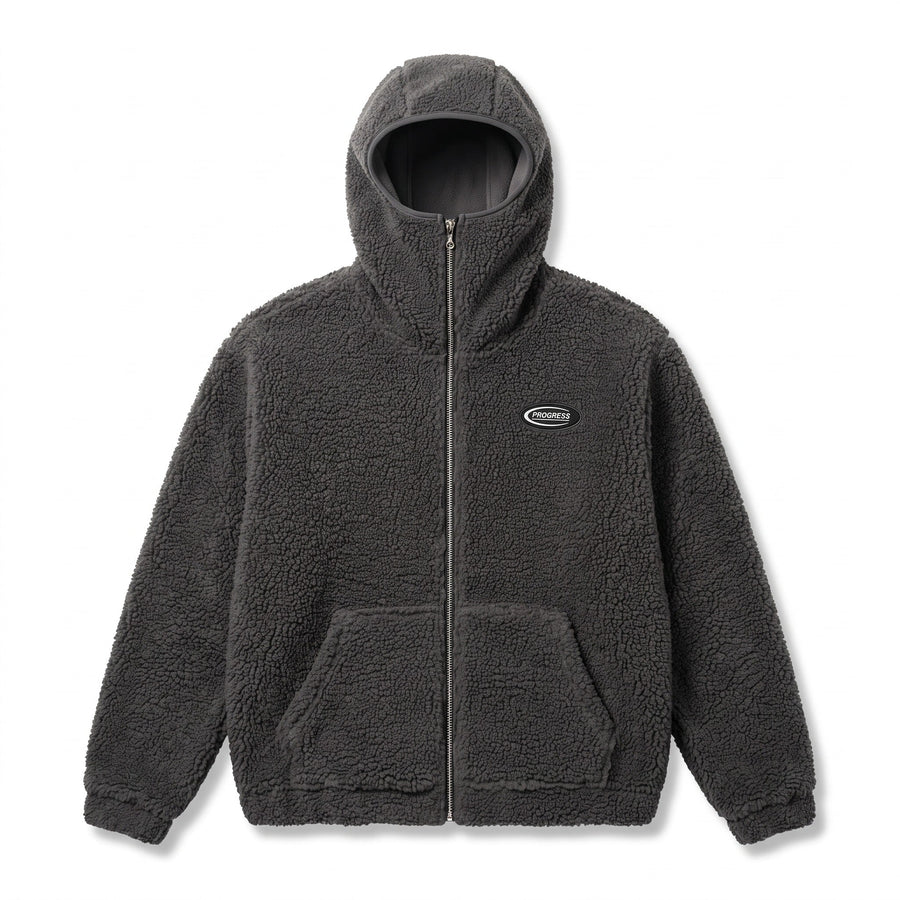 Men's Full Zip Fleece Hooded Jacket as a Mid Layer - product view 1 | Buffalo Gears