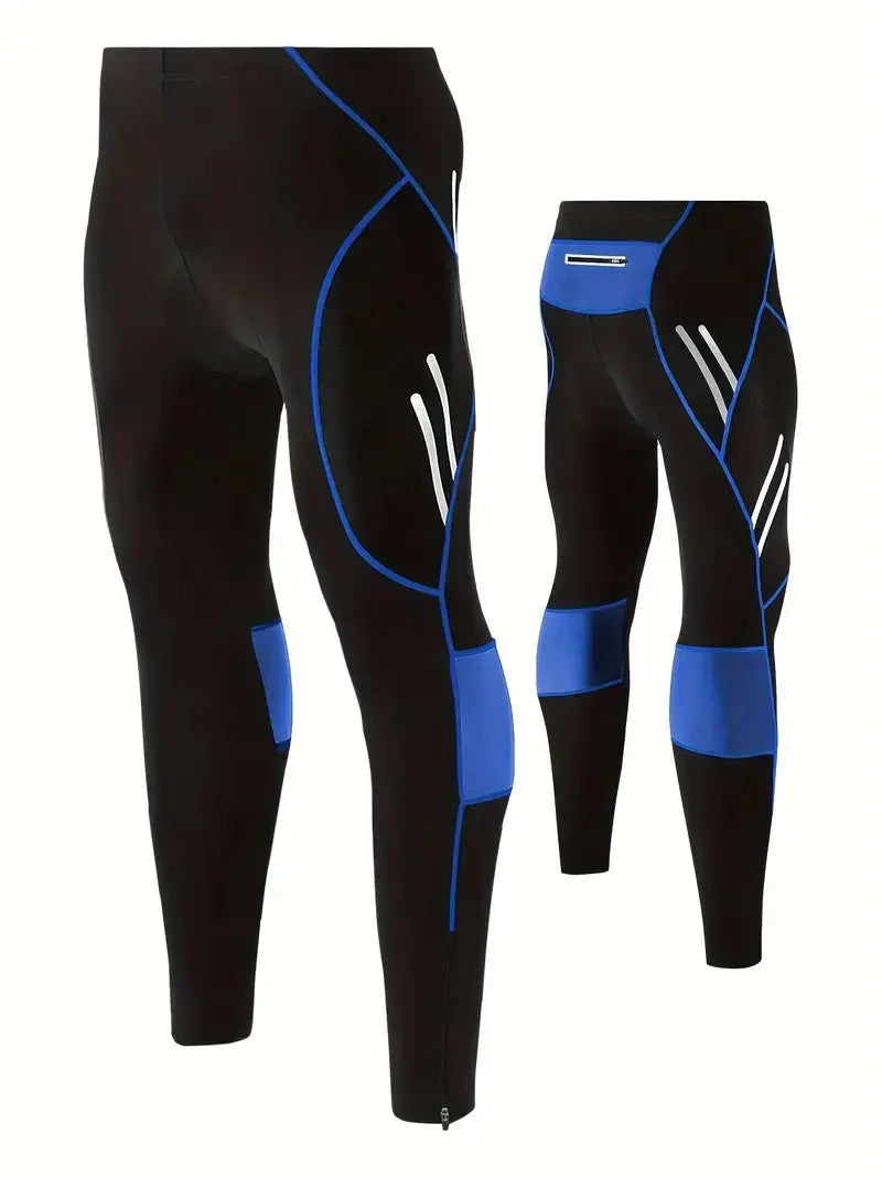 Men's Gel-Padded Cycling Tights for Long Rides - product view 5 | Buffalo Gears