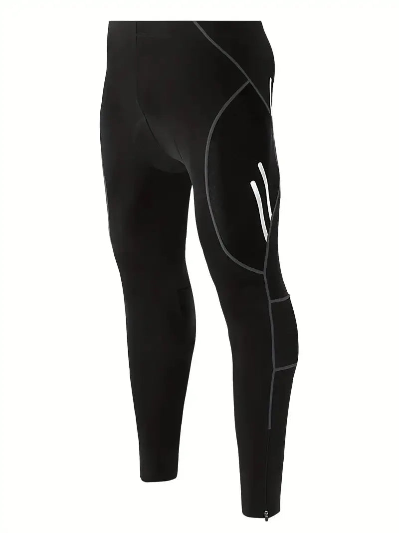 Men's Gel-Padded Cycling Tights for Long Rides - product view 6 | Buffalo Gears