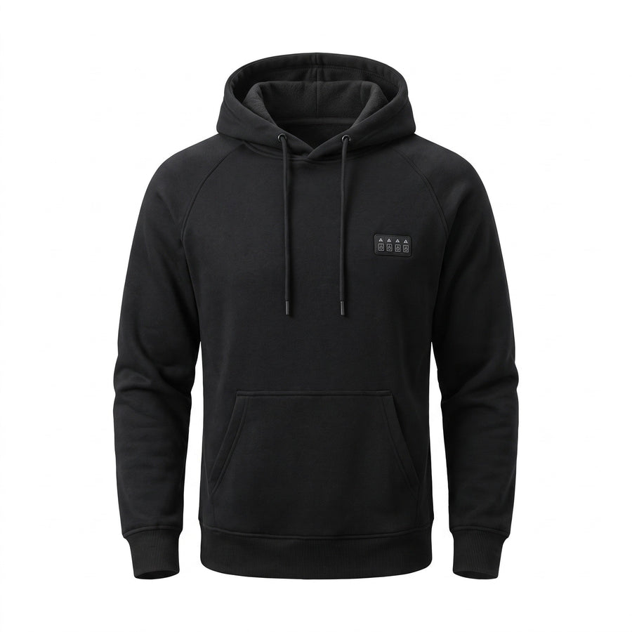 Men's Heated Pullover Hoodie with 35 Zones incl. Sleeves and Hood - product view 1 | Buffalo Gears