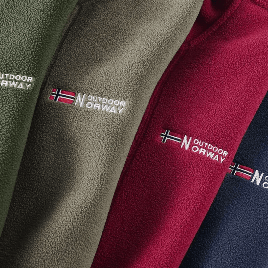 Men's Hooded Windproof Fleece Jacket for Cold Weather - product view 11 | Buffalo Gears
