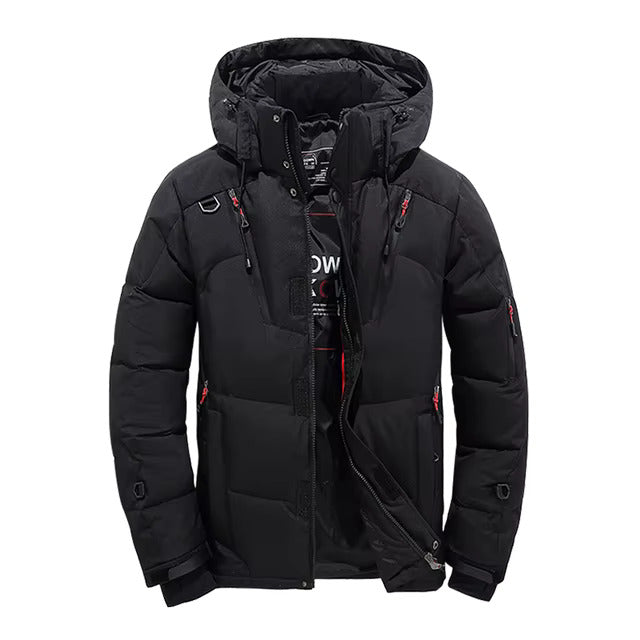 Men's Insulated Down Coat for Wet and Windy Winter Days - product view 2 | Buffalo Gears