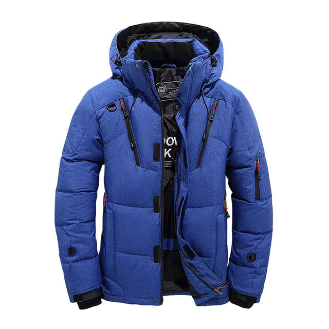 Men's Insulated Down Coat for Wet and Windy Winter Days - product view 3 | Buffalo Gears