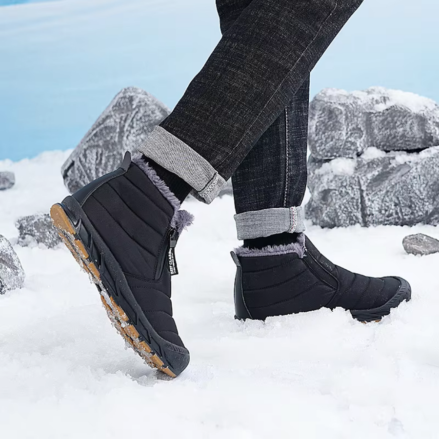 Men's Insulated Waterproof Snow Boots for Icy Terrain - product view 7 | Buffalo Gears
