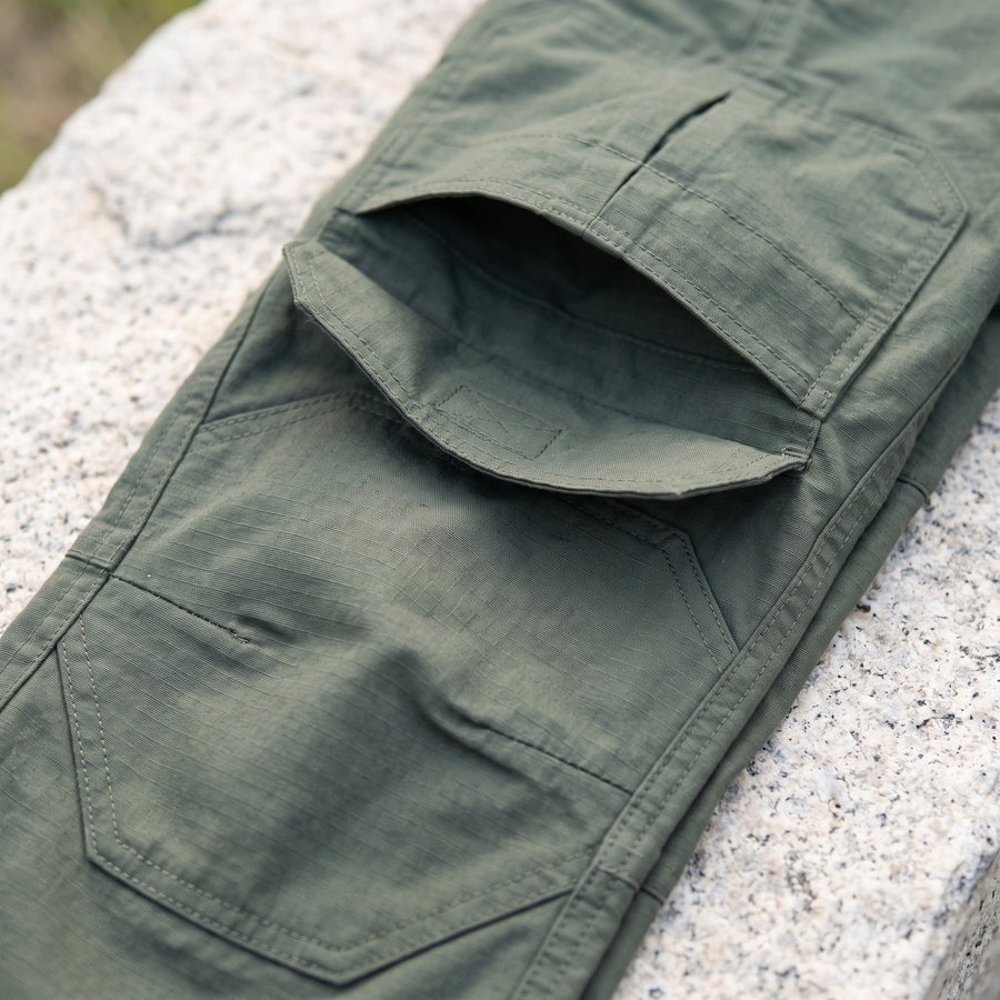 Men's Lightweight Tactical Trousers with Ten Pockets - product view 4 | Buffalo Gears