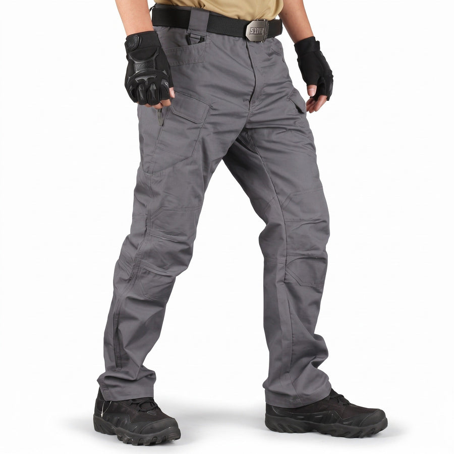 Men's Lightweight Tactical Trousers with Ten Pockets - product view 6 | Buffalo Gears